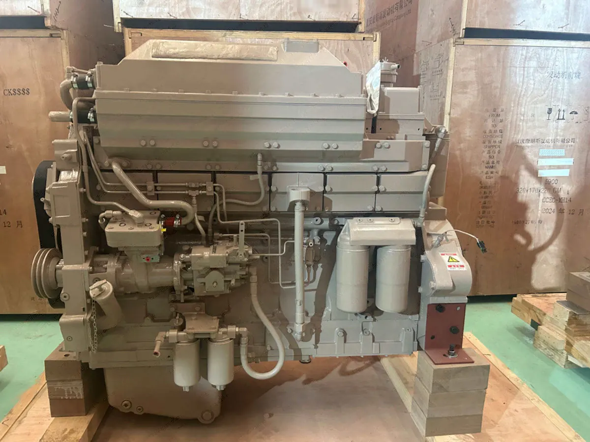 Cummins KTA19 engine for Terex TR50 haul truck (representative photo)