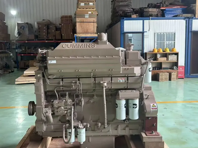 Cummins KTA19 engine for BELAZ 79770 land leveller / motor grader (representative photo)