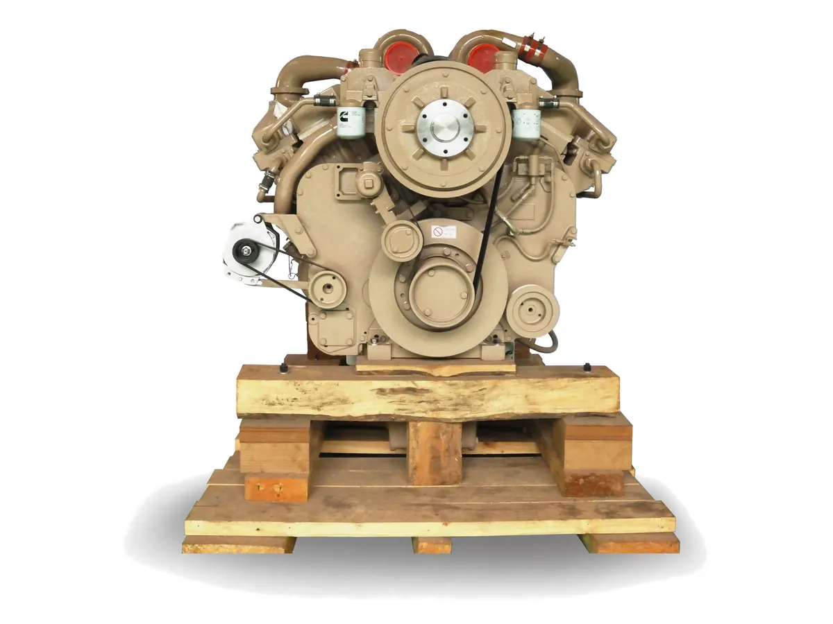 Cummins KTA38 engine for Terex TR100 haul truck (representative photo)