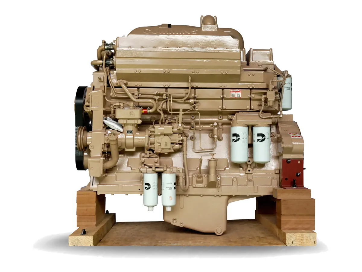 Cummins KTTA19 engine for BELAZ 7555B haul truck (representative photo)