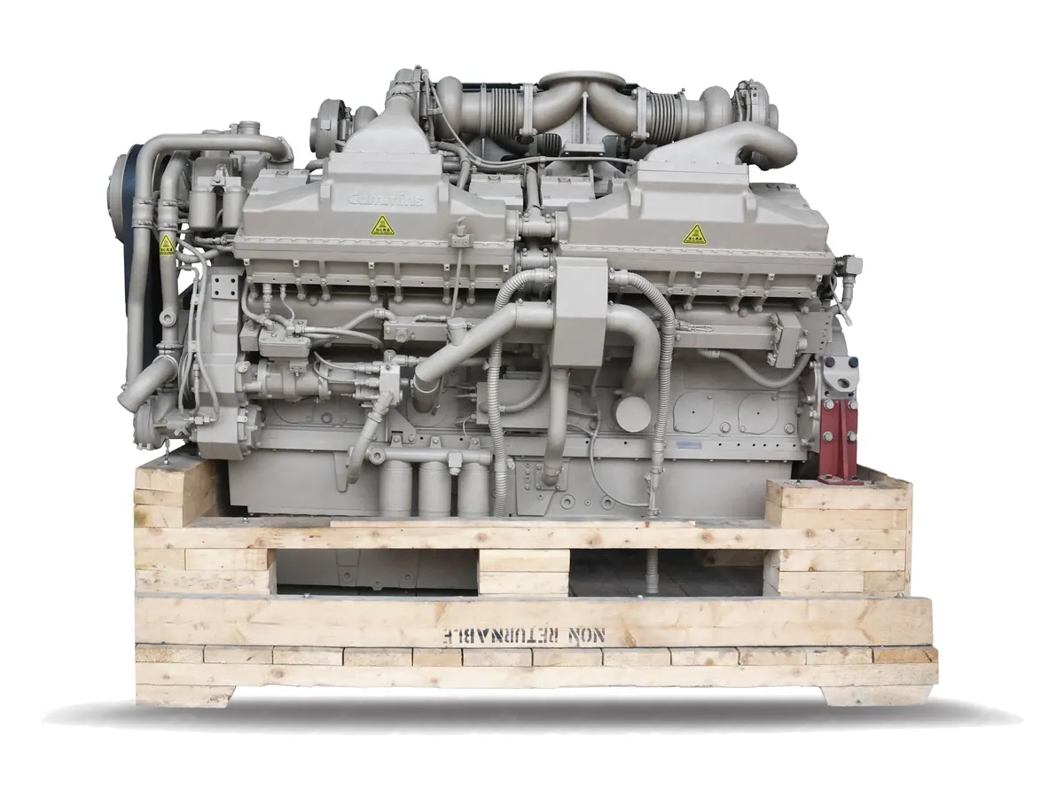Cummins QSK60 engine for Terex MT4900 / NTE240 haul truck (representative photo)